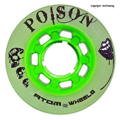 Atom Poison Green 62x38 84a Wheels