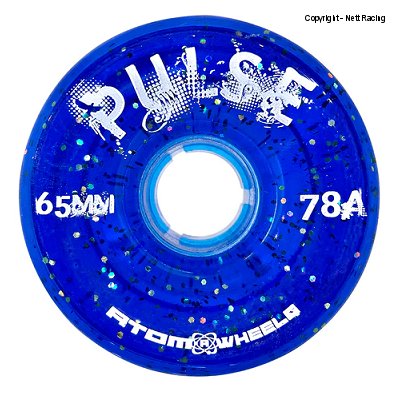 Atom Pulse Glitter Blue Wheels