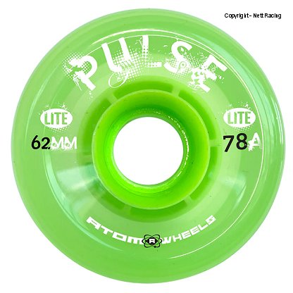 Atom Pulse Lite Lime Wheels