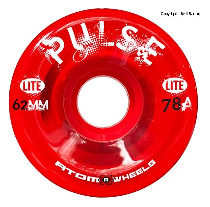 Atom Pulse Lite Red Wheels