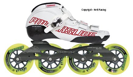 Powerslide Hawk White 2010 Complete Skate