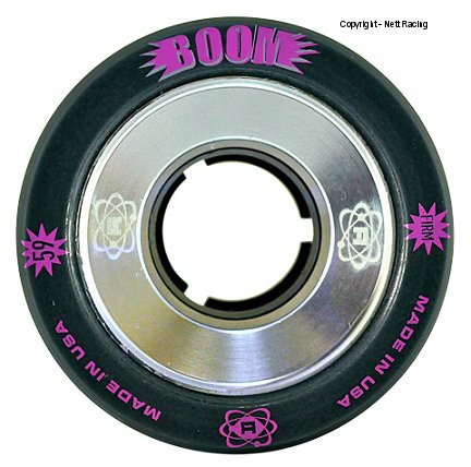 2016 Atom Boom Alloy Hollow Core Firm 59x38 Black Quad Wheel