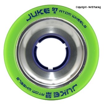 Atom Juke Green Blue Alloy Quad Wheel