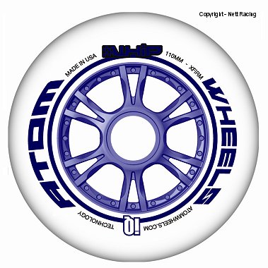 Atom Whip IQ Blue Indoor Wheel