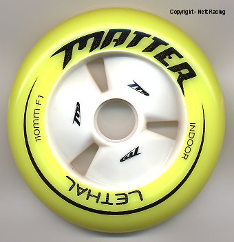 2019 Matter Lethal F1 Yellow Wheels