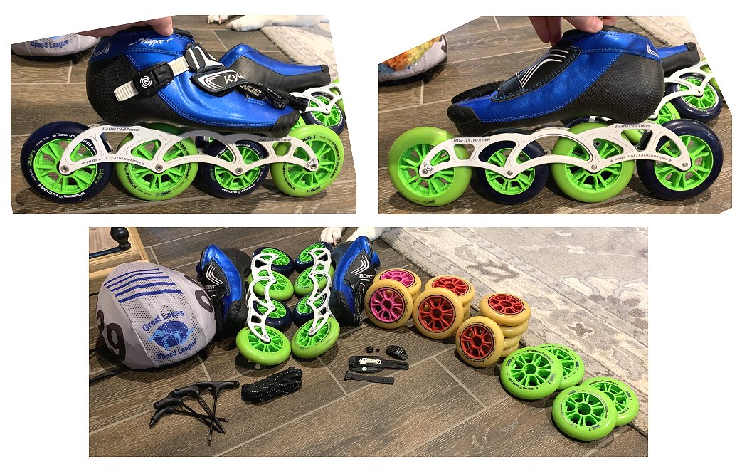 Used Inline Speed Skates