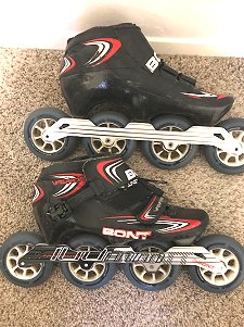 Bont_Vaypor_Size_9_Inline_Speed_Skate_$250