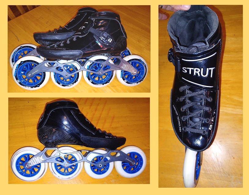 Used Inline Speed Skates