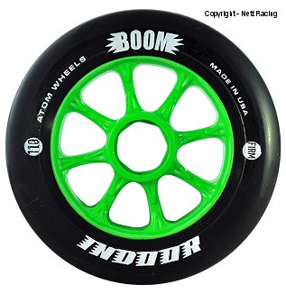 Boom Black 91a Indoor Wheels