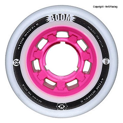 Atom Boom Solid Pink 62x44 Firm 88a Wheels