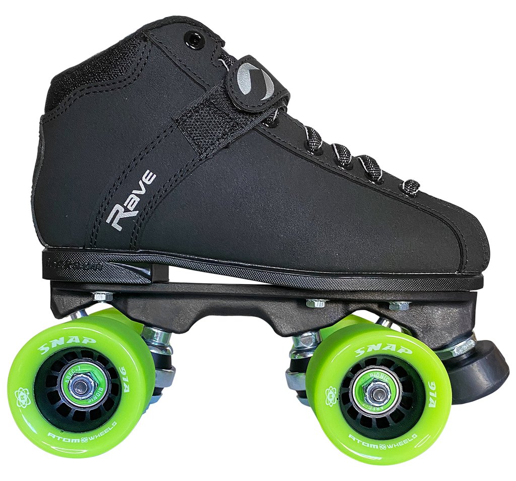 Jackson Rave Roller Skate, Green Wheels
