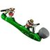 Atom Pilot Falcon Roller Skate Plates, Green