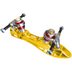 Atom Pilot Falcon NTS Roller Skate Plates, Gold