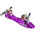Atom Pilot Falcon NTS Roller Skate Plates, Purple