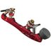 Atom Pilot Falcon Roller Skate Plates, Red