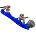 Atom Pilot Falcon Roller Skate Plates, Royal Blue