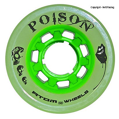 Atom Poison Green 62x44 84a Wheels