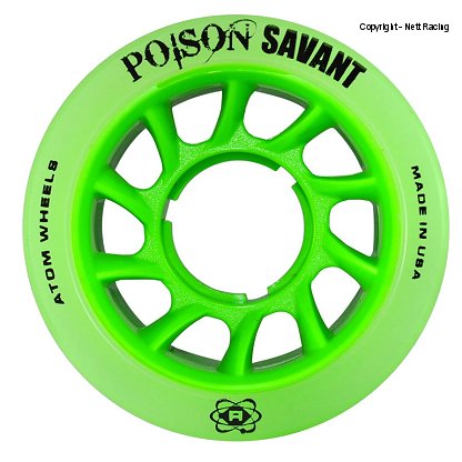 Atom Poison Savant Green 59x38 84a Wheels