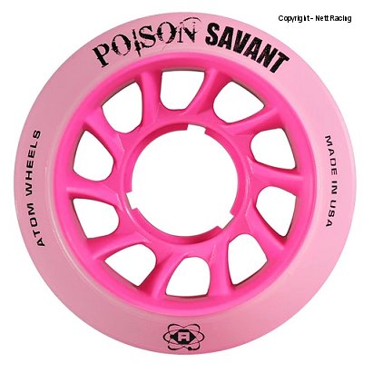 Atom Poison Savant Pink 59x38 84a Wheels