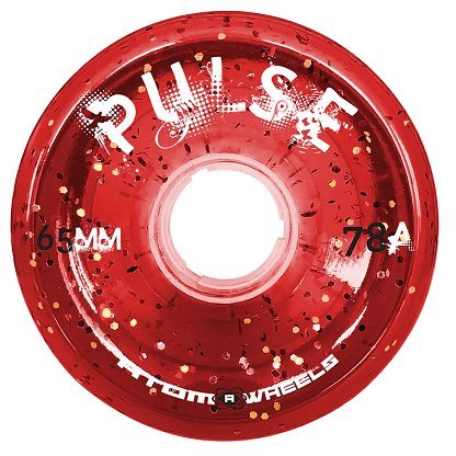 Atom Pulse Glitter Red Wheels