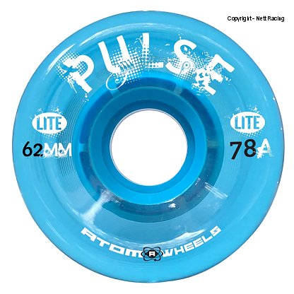 Atom Pulse Lite Blue Wheels