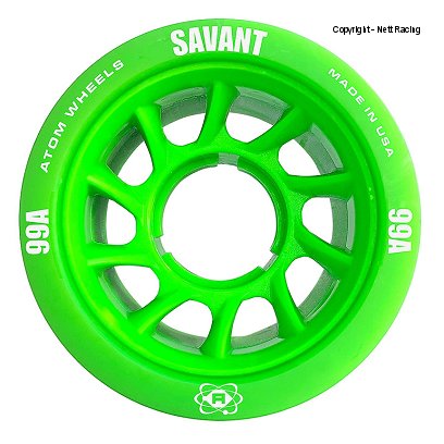 Atom Savant Green 59x38 99a Wheels