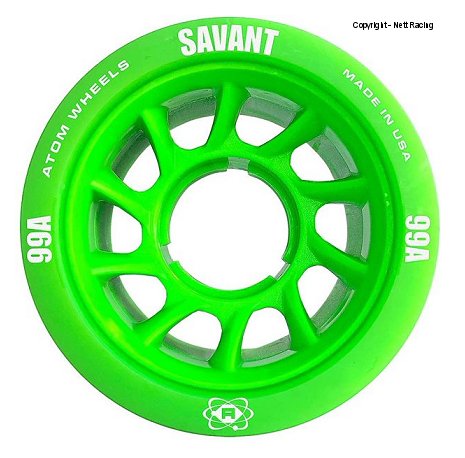 Atom Savant Green 62x40 99a Wheels