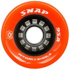 Atom Snap Orange 95A 60mm x 40mm rink wheel