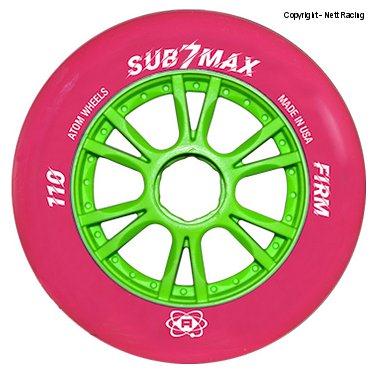 Atom Sub-7 Max Firm Pink Indoor Wheels
