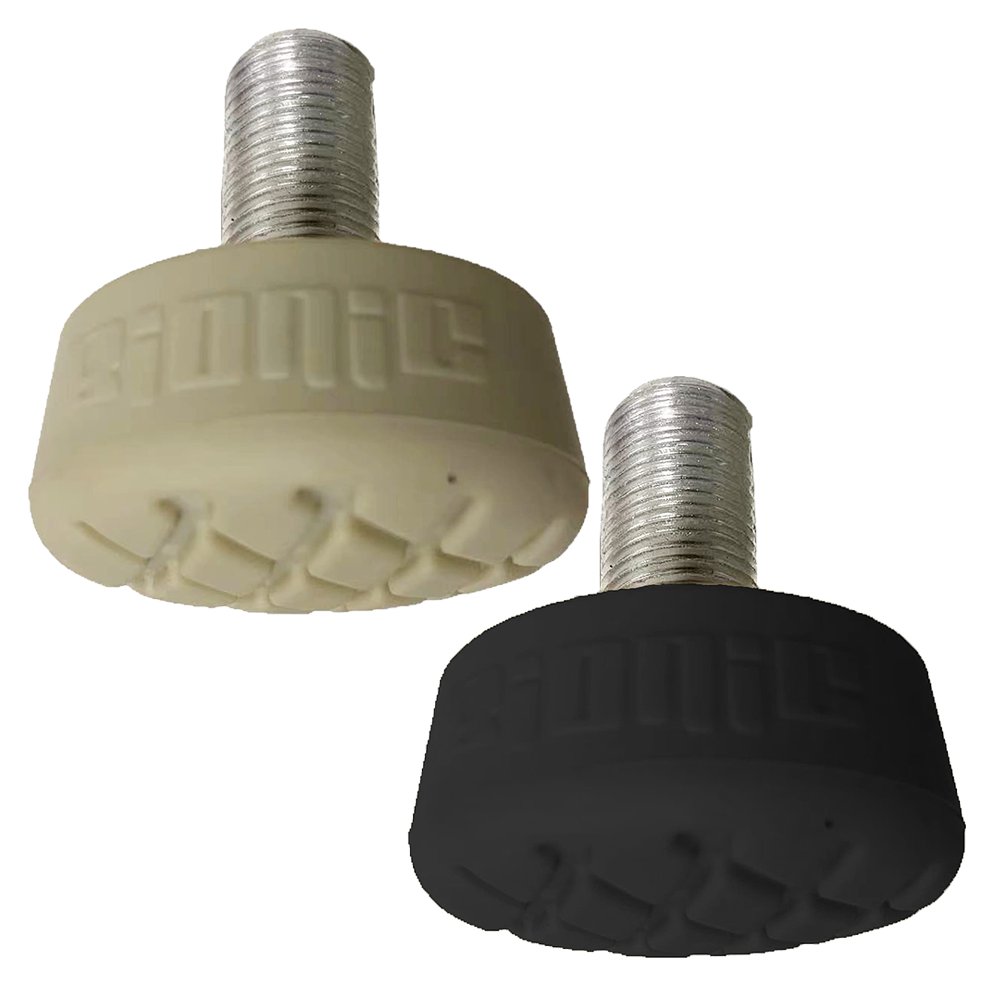 Bionic Mirage Toe Stops, tan and black