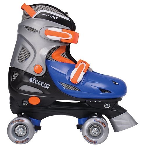 Chicago Adjustable Quad Skate Blue