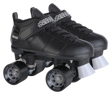 Chicago Bullet Black Speed Roller Skate
