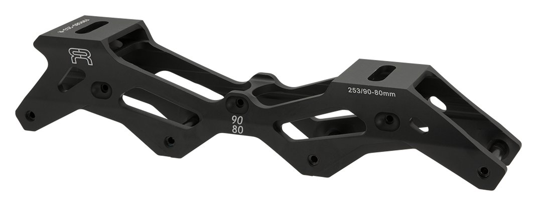 FR Freeride Flat 90/80/80/90 frame, black, side view