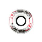 FR Quad Street Kings wheel, white