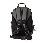 FR Skates Backpack 25L grey, back with padded straps