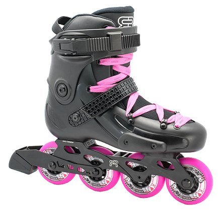 FR Skates FRW 80 Black & Pink Skate
