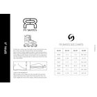 FR Skates Spin JI size chart: foot length in centimeters with EU, US, UK and Mondo sizes