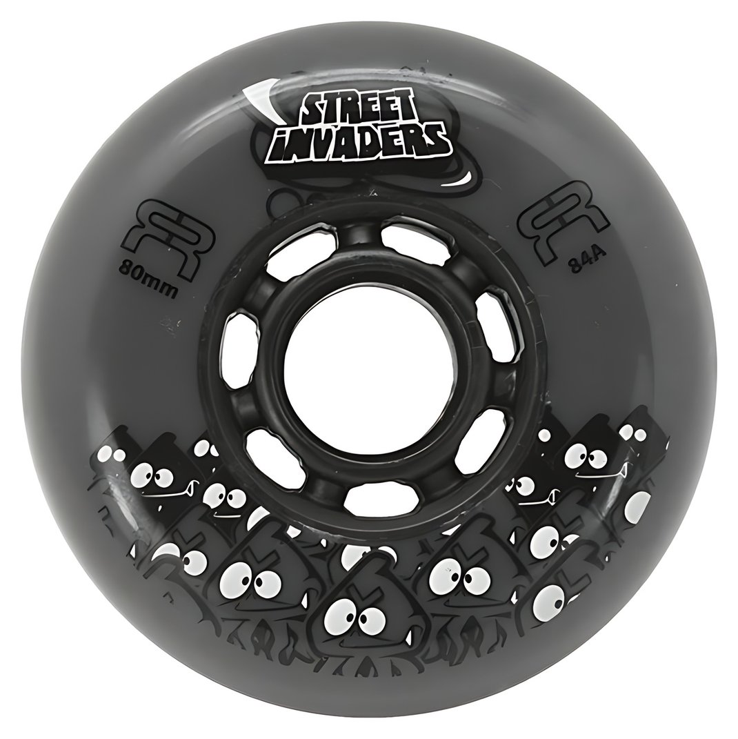 FR Skates Street Invaders 80mm inline skate wheel, gray