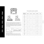 FR Skates size chart: measured foot in centimeters with EU, US, UK, Mondo and shell sizes