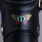 Butterfly logo on the back of the Diako Diaby skate