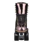 Jackson Evo roller skate, gunmetal boot, front view