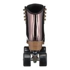 Jackson Evo roller skate, gunmetal boot, back view