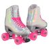 Jackson Evo Roller Skate, Hologram with Pink Wheels
