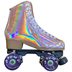 Jackson Evo Roller Skate, Honey Gold with Purple Wheels