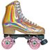 Jackson Evo Roller Skate, Honey Gold with Soft Pink Wheels