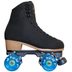 Jackson Vista Roller Skate, Black with Blue Wheels