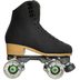 Jackson Vista Roller Skate, Black with Clear Glitter Wheels
