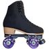 Jackson Vista Roller Skate, Black with Purple Wheels