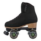 Jackson Vista roller skate, black boot, side view