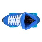 Jackson Vista roller skate, blue boot, inside the boot from above